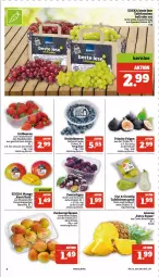 Gazetka promocyjna Marktkauf - Prospekt - Gazetka - ważna od 19.08 do 19.08.2023 - strona 6 - produkty: ananas, aprikose, aprikosen, auer, Bau, beere, beeren, Birnen, deka, erdbeere, erdbeeren, heidelbeere, heidelbeeren, Schal, Schale, tafelbirnen, tafeltrauben, tee, Ti, trauben, ZTE, zucker