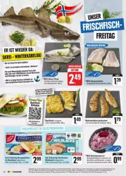 Gazetka promocyjna Edeka - Prospekte - Gazetka - ważna od 27.01 do 27.01.2024 - strona 14 - produkty: angebot, angebote, backfisch, brötchen, deka, filet, filets, fisch, fische, Fischer, gewürz, hering, Herings, lachs, lachsfilet, lachsfilets, Makrele, Makrelenfilets, mayonnaise, mehl, nuss, pril, rel, ring, rote bete, rwe, salat, Schere, seelachsfilet, Ti, tisch, Wild, wildlachs, Yo, ZTE, zwiebel, zwiebeln