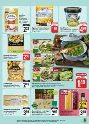 Gazetka promocyjna Edeka - Prospekte - Gazetka - ważna od 27.01 do 27.01.2024 - strona 17 - produkty: agrarfrost, baguette, Becher, bio, bioland, blattspinat, eier, eierspätzle, eis, flasche, gnocchi, iglo, landliebe, pommes, rahm-spinat, Rana, reis, sahne, salami, schinken, schlagsahne, smoothie, spinat, Ti, true fruits, ZTE, zwiebel, zwiebeln