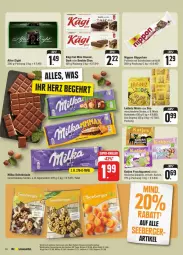 Gazetka promocyjna Edeka - Prospekte - Gazetka - ważna od 27.01 do 27.01.2024 - strona 18 - produkty: after eight, alpenmilch, aprikose, aprikosen, butter, butterkeks, coupon, coupons, eier, eis, frucht, fruchtgummi, gelatine, gin, huober, Kägi, katjes, keks, lebensmittel, leibniz, milch, milka, milka schokolade, nippon, rabatt-coupon, reis, schoko, schokolade, Ti, ZTE