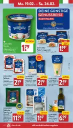 Gazetka promocyjna Aldi Nord - Von Montag - Gazetka - ważna od 24.02 do 24.02.2024 - strona 10 - produkty: aldi, angebot, angebote, Becher, bratwurst, Burrata, chovi, cin, dell, eis, elle, fertiggericht, filet, filets, flasche, fleisch, gewürz, gin, hartkäse, hinterschinken, Käse, mac, nuss, olive, oliven, olivenöl, pasta, Provolone, reis, salsiccia, salz, Sardellen, schinken, schnittkäse, schwein, schweine, schweinefleisch, Speck, Spezi, südtiroler, Ti, wein, weine, wurst