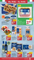 Gazetka promocyjna Aldi Nord - Von Montag - Gazetka - ważna od 24.02 do 24.02.2024 - strona 11 - produkty: antipasti, asti, blätterteig, cin, elle, essig, flasche, gin, olive, oliven, pizza, prosciutto, prosciutto cotto, schinken, teller, Ti, ZTE