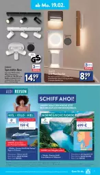 Gazetka promocyjna Aldi Nord - Von Montag - Gazetka - ważna od 24.02 do 24.02.2024 - strona 17 - produkty: aldi, batterie, buch, dell, diadem, eis, elle, fanta, gin, Leuchte, Mode, reis, Ria, rwe, Schal, Ti, ZTE
