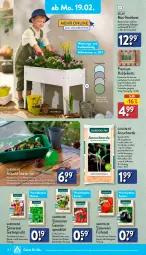 Gazetka promocyjna Aldi Nord - Von Montag - Gazetka - ważna od 24.02 do 24.02.2024 - strona 18 - produkty: aldi, aubergine, auberginen, auer, blume, blumen, briketts, dünger, eis, erde, früchte, früchten, Garten, Gewächshaus, Gießkanne, gin, Holz, hülsenfrüchte, Kamin, kräuter, lack, paprika, pflanze, pflanzen, Ria, senf, Spezi, Spiele, tablet, tablett, Tablette, Ti, tomate, tomaten, ZTE