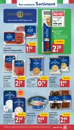 Gazetka promocyjna Aldi Nord - Von Montag - Gazetka - ważna od 24.02 do 24.02.2024 - strona 9 - produkty: aldi, alkohol, beutel, cin, dessert, doppelrahmstufe, eis, elle, erde, frischkäse, gin, gnocchi, gorgonzola, hartweizen, Käse, mascarpone, penne, pizza, Pizzateig, prosciutto, prosciutto crudo, reis, rel, salami, sauce, Schal, Schale, Spezi, tagliatelle, Ti, tiefpreis, tomate, tomaten, tomatensauce, ZTE