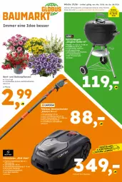Gazetka promocyjna  - Gazetka - ważna od 04.07 do 04.07.2026 - strona 1 - produkty: akku, Bau, Blüte, Brei, Draht, eis, gin, grill, grillrost, Holz, holzkohle, holzkohlegrill, Kohlegrill, mähroboter, Schal, Schale, Teleskop, thermometer, Ti, topf