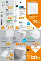 Gazetka promocyjna  - Gazetka - ważna od 04.07 do 04.07.2026 - strona 13 - produkty: armatur, auto, Bau, brause, brauseschlauch, erde, garnitur, handbrause, Leuchte, messer, passend für alle, Ria, schlauch, schläuche, Schrank, spiegel, spiegelschrank, spülung, thermostat, Ti, tisch, vita, Wand-Tiefspül-WC, waschtisch, waschtischarmatur, wasser, wc-sitz