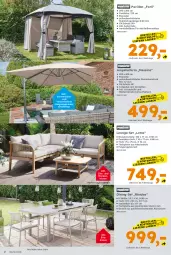 Gazetka promocyjna  - Gazetka - ważna od 04.07 do 04.07.2026 - strona 2 - produkty: ampelschirm, dekokissen, eis, elle, ente, gsw, Holz, HP, kissen, latte, lounge-set, möbel, pavillon, reis, Rückenkissen, schutzhülle, sitzkissen, Sofa, Stühl, Ti, tisch, tischplatte, uv-schutz