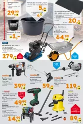 Gazetka promocyjna  - Gazetka - ważna od 04.07 do 04.07.2026 - strona 9 - produkty: Abbruchhammer, akku, akku-bohrschrauber, Arbeitsleuchte, aust, auto, Bau, Baueimer, Behälter, bett, Bitset, Bohrhammer, Bohrschrauber, eimer, Garten, HP, kraft, ladegerät, latte, Leuchte, Reinigung, Ria, rwe, schrauben, Schraubendreher, Ti, Trockensauger