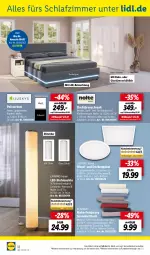 Gazetka promocyjna Lidl - Aktuelle Onlineshop-Highlights - Gazetka - ważna od 30.09 do 30.09.2023 - strona 12 - produkty: Bau, baumwolle, beleuchtung, bett, Betttuch, decke, dell, drehtürenschrank, Ergee, Glastür, kleid, kleider, led-beleuchtung, led-stehleuchte, Leuchte, LG, mit led-beleuchtung, Mode, nachtkonsole, ndk, polsterbett, Ria, schlafzimmer, Schrank, spannbetttuch, stehleuchte, Ti, Trockner, tuc, türenschrank, wolle, ZTE