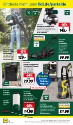 Gazetka promocyjna Lidl - Aktuelle Onlineshop-Highlights - Gazetka - ważna od 30.09 do 30.09.2023 - strona 20 - produkty: akku, Brei, decke, dell, edelstahl, Elektro, Garten, hochdruckreiniger, Komposter, ladegerät, LG, magazin, Mode, ndk, Parkside, rasen, rasenmäher, reiniger, Reinigung, Reinigungsmittel, Ria, rwe, sac, Ti, wasser, ZTE