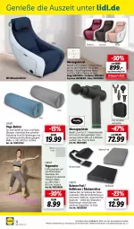 Gazetka promocyjna Lidl - Aktuelle Onlineshop-Highlights - Gazetka - ważna od 30.09 do 30.09.2023 - strona 32 - produkty: akku, auto, crivit, dell, espresso, kissen, korb, Mode, ndk, sessel, sitzkissen, Sport, Tasche, Ti, Yo, ZTE