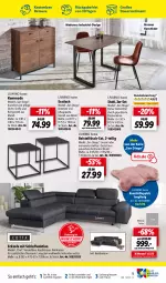 Gazetka promocyjna Lidl - Aktuelle Onlineshop-Highlights - Gazetka - ważna od 30.09 do 30.09.2023 - strona 9 - produkty: auer, beistelltisch, bett, bettkasten, braun, dell, eis, esstisch, kommode, kopfstütze, korb, Mode, Ria, rückenlehne, Sofa, stuhl, teppich, Ti, tisch