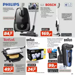 Gazetka promocyjna Real - Gazetka - ważna od 06.08 do 06.08.2022 - strona 23 - produkty: akku, alle artikel ohne dekoration, bodenstaubsauger, braun, dekoration, edelstahl, eis, ente, grill, grillfläche, grillplatte, HP, hygienefilter, Intel, kontaktgrill, latte, LG, rasierer, Reinigung, reis, staubsauger, Stielsauger, thermostat, Ti, wasser