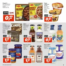 Gazetka promocyjna Real - Gazetka - ważna od 06.08 do 06.08.2022 - strona 9 - produkty: aufstrich, Becher, beutel, corny, eis, ente, flasche, knorr, Kühne, maggi, maggi fix, miracel, miracel whip, mövenpick, müsli, Müsliriegel, nuss, reis, riegel, sauce, saucen, schlemmersauce, schlemmersaucen, terrine, würzsauce, würzsaucen