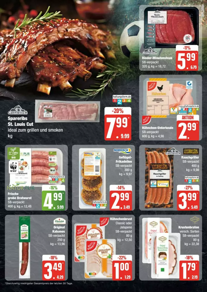 Aktueller Prospekt Edeka - Prospekte - von 22.06 bis 29.06.2024 - strona 7 - produkty: eis, grill, ideal zum grillen, reis, spareribs, Ti, ZTE