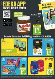 Gazetka promocyjna Edeka - Prospekte - Gazetka - ważna od 29.06 do 29.06.2024 - strona 22 - produkty: coupon, coupons, creme, deka, eis, gutschein, gutscheine, nuss, nuss-nugat-creme, nutella, reis, Ti, tuc, ZTE