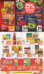 Gazetka promocyjna Edeka - Angebote der Woche - Gazetka - ważna od 23.09 do 23.09.2023 - strona 12 - produkty: barilla, beutel, creme, dip, Dr. Oetker, eintopf, eintöpfe, eis, erde, ferrero, flasche, gin, hartweizen, linsen, linsen-eintopf, maggi, mit würstchen, nuss, nuss-nougat-creme, nutella, pesto, reis, sauce, saucen, spaghetti, suppe, suppen, Ti, tomate, tomaten, tomatensauce, topf, würstchen, würzsauce, würzsaucen, ZTE