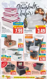 Gazetka promocyjna Edeka - Angebote der Woche - Gazetka - ważna od 23.09 do 23.09.2023 - strona 18 - produkty: angebot, angebote, beere, braun, burger, Clin, decke, Deckel, deka, eier, eis, emsa, hamburger, himbeer, himbeere, Holz, Klappbox, korb, kraft, leine, reis, rwe, Sport, Ti, tisch, ZTE