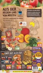 Gazetka promocyjna Edeka - Angebote der Woche - Gazetka - ważna od 23.09 do 23.09.2023 - strona 3 - produkty: apfel, Bau, deka, eis, elle, Kürbis, nuss, obst, Obst und Gemüse, pattex, reis, sac, tee, Ti, tuner, und gemüse, ZTE