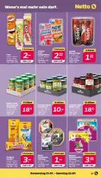 Gazetka promocyjna Netto - Woche 29 - Gazetka - ważna od 23.07 do 23.07.2022 - strona 27 - produkty: auer, Bau, Bauer, bockwurst, drink, energy drink, getränk, getränke, Gläser, kirsch, kirsche, kirschen, küche, Nassnahrung, natur, pedigree, sheba, snack, snacks, Trockennahrung, whiskas, wurst