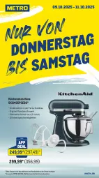 Gazetka promocyjna Metro - App Deals - Gazetka - ważna od 11.10 do 11.10.2025 - strona 3 - produkty: coupon, edelstahl, gin, küche, Küchen, küchenmaschine, Metro, metro gastro, rwe, schüssel, Ti