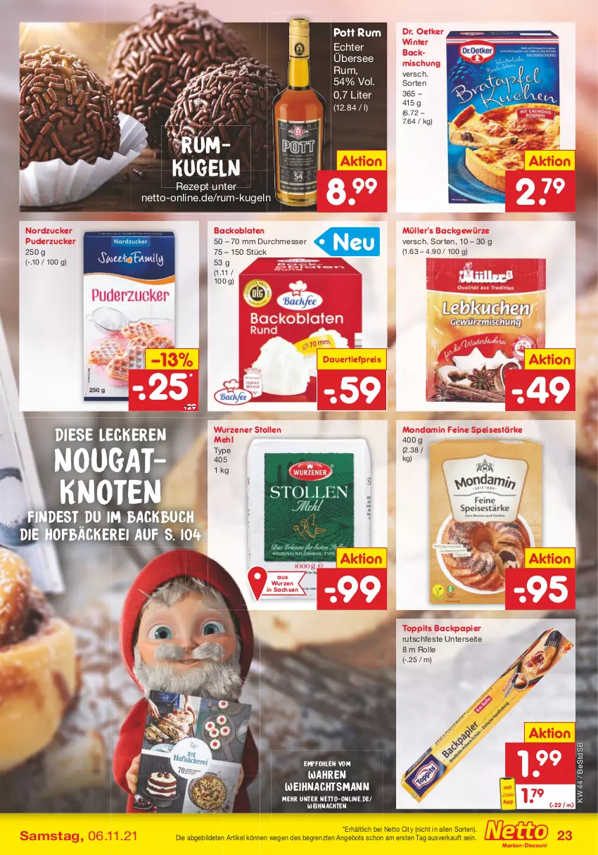 Aktueller Prospekt Netto Marken-Discount - Filial Angebote - von 01.11 bis 06.11.2021 - strona 23