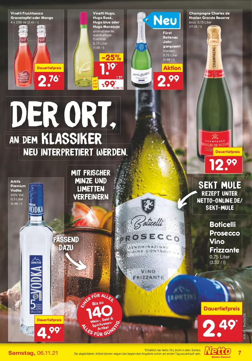 Aktueller Prospekt Netto Marken-Discount - Filial Angebote - von 01.11 bis 06.11.2021 - strona 7