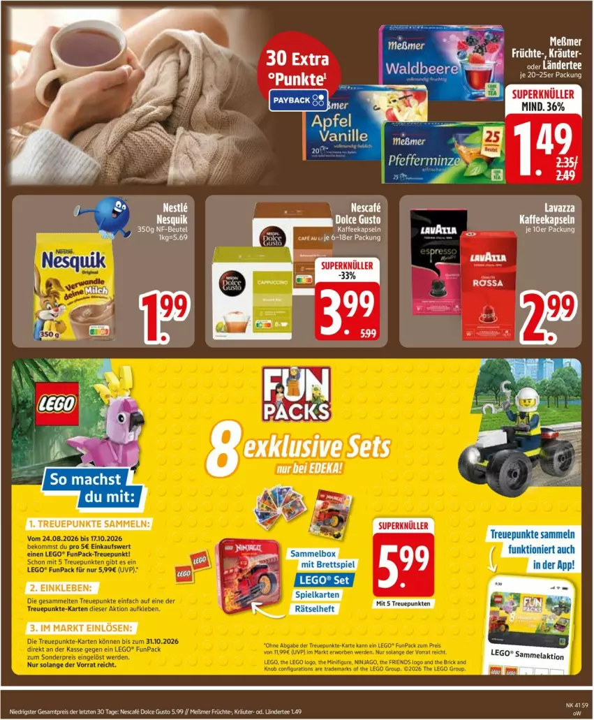 Aktueller Prospekt Edeka - Prospekte - von 05.10 bis 10.10.2026 - strona 11 - produkty: dolce gusto, eis, früchte, kräuter, Ländertee, Meßmer, reis, tee, Ti, ZTE