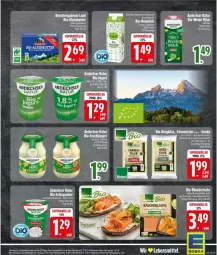 Gazetka promocyjna Edeka - Prospekte - Gazetka - ważna od 10.10 do 10.10.2026 - strona 23 - produkty: andechser natur, Becher, Bergkäse, bio, Bio-Fruchtjogurt, deka, emmentaler, frucht, gouda, jogurt, Käse, lachs, lebensmittel, natur, Räucherlachs, sahne, schlagsahne