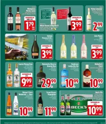 Gazetka promocyjna Edeka - Prospekte - Gazetka - ważna od 10.10 do 10.10.2026 - strona 25 - produkty: apfel, ball, becks, blended scotch, blended scotch whisky, braun, Cap, captain morgan, dip, Diplomatico, ecco, flasche, jules mumm, merl, merlot, Michel Schneider, mumm, nuss, pfeffer, pils, prosecco, rum, scotch, scotch whisky, sekt, Ti, wein, whisky, ZTE