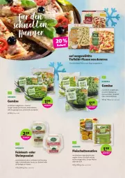 Gazetka promocyjna Denns Biomarkt - Prospekte - Gazetka - ważna od 01.02 do 01.02.2022 - strona 4 - produkty: angebot, blattspinat, bohne, bohnen, brokkoli, brot, dennree, dressing, eis, elle, feinkost, fleisch, Fleischalternative, grill, ilag, nuss, pfanne, prinzessbohnen, regal, reis, salat, sauce, Schal, spinat, suppe, suppen, Ti, tisch, Vegeta