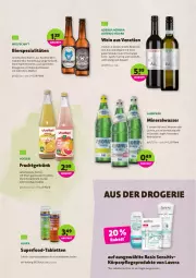 Gazetka promocyjna Denns Biomarkt - Prospekte - Gazetka - ważna od 01.02 do 01.02.2022 - strona 7 - produkty: alkohol, Alwa, angebot, bier, bierspezialitäten, eis, elle, frucht, früchte, früchten, getränk, körperpflege, lavera, lorenz, mineralwasser, natur, ohne alkohol, Pinot, pinot grigio, regal, reis, rel, Ria, salz, Spezi, tablet, tablett, Tablette, Ti, wasser, wein, zucker
