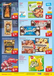 Gazetka promocyjna Netto Marken-Discount - Filial-Angebote - Gazetka - ważna od 03.09 do 03.09.2022 - strona 19 - produkty: angebot, babybel, bestpreis, brot, eis, giovanni rana, gnocchi, grill, hähnchenschenkel, henkel, hörnchen, lachs, lamm, langnese, mini babybel, mozzarella, Ofen, pfanne, pfannen, piccolinis, Rana, reis, rel, schenkel, Ti, tomate, viennetta, Waffelhörnchen, wagner, ZTE