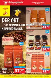 Gazetka promocyjna Netto Marken-Discount - Filial-Angebote - Gazetka - ważna od 03.09 do 03.09.2022 - strona 47 - produkty: angebot, bestpreis, bohne, bohnen, creme, Cremesso, d'oro, dallmayr, eis, kaffee, kaffee-kapseln, kaffeebohnen, kaffeegenuss, lavazza, ndk, Nescafé, nestlé, nuss, reis, tee, Ti, tisch, versandkostenfrei, ZTE