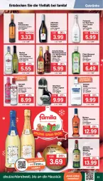 Gazetka promocyjna Famila - Prospekte - Gazetka - ważna od 17.12 do 17.12.2022 - strona 23 - produkty: Absolut Vodka, arla, aust, bismarck, decke, doppelkorn, ecco, eis, elle, flasche, freixenet, frizzante, getränk, getränke, irish whiskey, jameson, jules mumm, korn, liqueur, martini, Meister, Metaxa, mumm, prosecco, reis, schoko, smirnoff, Ti, Vermouth, vodka, wein, weine, whiskey, ZTE