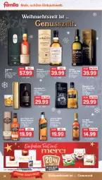 Gazetka promocyjna Famila - Prospekte - Gazetka - ważna od 17.12 do 17.12.2022 - strona 24 - produkty: Ardbeg, black label, blended scotch, blended scotch whisky, eis, flasche, johnnie walker, lack, LG, liqueur, merci, nuss, reis, scotch, scotch whisky, single malt, Ti, whisky, ZTE