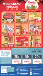 Gazetka promocyjna Famila - Prospekte - Gazetka - ważna od 17.12 do 17.12.2022 - strona 40 - produkty: auer, bacon, Becher, Cap, captain morgan, coca-cola, cola, coupon, coupons, drucker, duplo, eduscho, eis, Engel, ferrero, flasche, gutschein, gutscheine, hanuta, holländischer schnittkäse, kartoffel, kartoffeln, Käse, kerze, Kinder, kinder bueno, leerdammer, LG, Meister, milch, milchreis, Müller, ndk, papier, Rauch, regal, reis, rind, ring, rwe, sac, schnittkäse, speisekartoffeln, Tchibo, Ti, tulip, ZTE