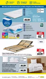 Gazetka promocyjna Lidl - Aktuelle Onlineshop-Highlights - Gazetka - ważna od 31.05 do 31.05.2023 - strona 19 - produkty: asti, auer, Bau, baumwolle, decke, dell, eis, Hela, Holz, Kassettendecke, Kenzo, kissen, kopfkissen, korb, latte, lattenrost, mab, matratze, matratzen, Mode, Schaummatratze, Ti, tisch, topper, wolle