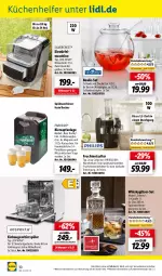 Gazetka promocyjna Lidl - Aktuelle Onlineshop-Highlights - Gazetka - ważna od 31.05 do 31.05.2023 - strona 30 - produkty: Bau, Becher, Behälter, bier, bowle, Brei, decke, Deckel, dell, eis, eiswürfel, Entsafter, fleisch, frucht, fruchtfleisch, geschirr, geschirrspüler, Gläser, Karaffe, küche, Küchen, Küchenhelfer, LG, möbel, Mode, ndk, Parkside, rwe, saft, silvercrest, spülmaschinen, Ti, tisch, wasser, wassertank, whisky, würfel, ZTE