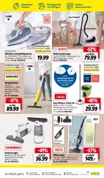 Gazetka promocyjna Lidl - Aktuelle Onlineshop-Highlights - Gazetka - ważna od 31.05 do 31.05.2023 - strona 33 - produkty: akku, auer, beleuchtung, bodenstaubsauger, bügel, Bügeleisen, dampfbügeleisen, dampfreiniger, dell, eis, fenster, fenstersauger, hygienefilter, korb, LED-Leuchte, Leuchte, leuchten, Mode, reiniger, Reinigung, ring, silvercrest, staubsauger, Ti, vileda, wasser, wassertank