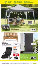 Gazetka promocyjna Lidl - Aktuelle Onlineshop-Highlights - Gazetka - ważna od 31.05 do 31.05.2023 - strona 39 - produkty: auer, Bank, dell, Garten, gartenbank, Holz, korb, Liege, massivholz, Mode, ndk, pavillon, Ria, Teleskop, Ti, tisch, uv-schutz