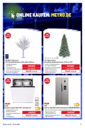 Gazetka promocyjna Metro - Online: Wochen-Angebote - Gazetka - ważna od 09.11 do 09.11.2025 - strona 3 - produkty: angebot, Bau, besteck, Birnen, Blüte, decke, dekoration, eis, ente, gefrierkombination, geschirr, geschirrspüler, kirsch, kühl-gefrierkombination, Metro, ring, rwe, tarrington house, Ti, tisch, wasser, Weihnachtsbaum