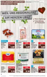 Gazetka promocyjna Kaufland - Prospekt - Gazetka - ważna od 19.07 do 19.07.2023 - strona 10 - produkty: angebot, beutel, bio, butter, eier, eiernudeln, elle, ente, gaggli, hofgut, lyoner, markenbutter, maultaschen, Mett, metten, nudel, nudeln, paprika, rezept, rwe, Spezi, Süßrahmbutter, Tasche, taschen, Ti, wurst, würstchen, Yo, ZTE