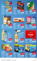 Gazetka promocyjna Kaufland - Prospekt - Gazetka - ważna od 19.07 do 19.07.2023 - strona 13 - produkty: Alwa, Always, angebot, angebote, arrabbiata, barilla, basilico, beutel, bier, binden, bolognese, bonbons, budweiser, Cap, cappuccino, cin, creme, Damenbinden, dessert, desserts, eis, Finish, frucht, früchte, Früchtetee, gin, kakao, Kinder, kräuter, krüger, kuchen, Lagerbier, london dry, milch, natur, nestlé, nestlé schöller, nuss, pasta, pasta-sauce, qualitätswein, qualitätsweine, riesling, sandwich, sapphire, sauce, Schöller, spülmaschinen, spülmaschinentabs, tee, teekanne, Ti, waffeln, walnuss, walnusskerne, wein, weine, Weißwein, zucker