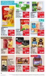 Gazetka promocyjna Kaufland - Prospekt - Gazetka - ważna od 19.07 do 19.07.2023 - strona 24 - produkty: angebot, aufstrich, beutel, brokkoli, brot, brotaufstrich, brötchen, Cap, coppenrath, creme, dallmayr, dallmayr capsa, dallmayr gold, dovgan, Dr. Oetker, erbsen, escal, espresso, frosta, garnelen, Garten, gartenerbsen, gewürz, Goldstücke, hähnchenschenkel, haselnuss, Haselnusscreme, henkel, kaffee, kaffeekapseln, kaffeespezialitäten, karotten, konfitüre, kuchen, leine, löslicher kaffee, lungo, milka, Nescafé, nescafé gold, nespresso, nuss, pelmeni, prodomo, schenkel, Schwartau, Spezi, Tasche, taschen, taschki, Ti, tiefkühlkost, tisch, wiesenhof, zitrone, zitronen, ZTE