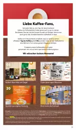 Gazetka promocyjna Lidl - Kaffee Magazin - Gazetka - ważna od 15.10 do 15.10.2022 - strona 3 - produkty: angebot, angebote, auer, auto, Bad, bio, bohne, decke, eis, elle, ente, kaffee, magazin, ndk, nuss, reis, Ti, tisch, ZTE