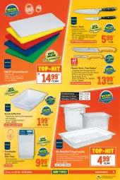 Gazetka promocyjna Metro - GastroJournal - Gazetka - ważna od 20.04 do 20.04.2022 - strona 31 - produkty: ACC, Behälter, brut, decke, Deckel, edelstahl, eis, elle, fleisch, lebensmittel, messer, mikrowelle, saft, Schal, Schale, schneidebrett, spülmaschinen, Ti, top-hit, usb