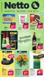 Gazetka promocyjna Netto - Woche 20 - Gazetka - ważna od 18.05 do 18.05.2024 - strona 1 - produkty: angebot, angebote, auto, beetpflanzen, bohne, bohnen, butter, coppenrath, eis, flasche, jacobs, jacobs krönung, kaffee, kaffeebohnen, Kinder, Kindersitz, kräuter, Lobelie, meggle, Meister, nero, pflanze, pflanzen, raffaello, reis, rezept, rotkäppchen, sekt, Ti, torte, wilthener