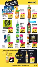 Gazetka promocyjna Netto - Woche 20 - Gazetka - ważna od 18.05 do 18.05.2024 - strona 29 - produkty: aperitif, Cap, capri-sun, coca-cola, cola, fanta, fanta oder, Feigen, fuze tea, kräuter, kräuterlikör, krombache, krombacher, krombacher pils, likör, lillet, nordbrand, pfeffer, pfefferminzlikör, pils, red bull, Ti, valensina
